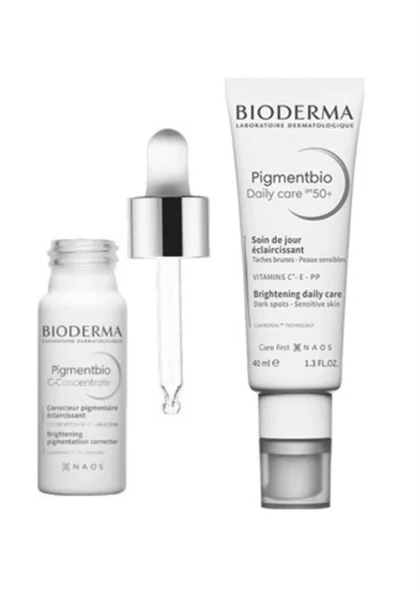 Bioderma Pigmentbio Daily Care Spf 50+   Pigmentbio C-Concentrate Serum