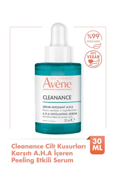 Avene Cleanance AHA Exfoliating Serum 30 ml ürün görseli 1