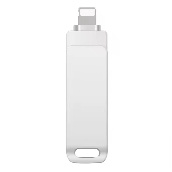 64GB iPhone Uyumlu USB Flash Bellek OTG Destekli Lightning ve USB Girişli Taşınabilir Hafıza - 2