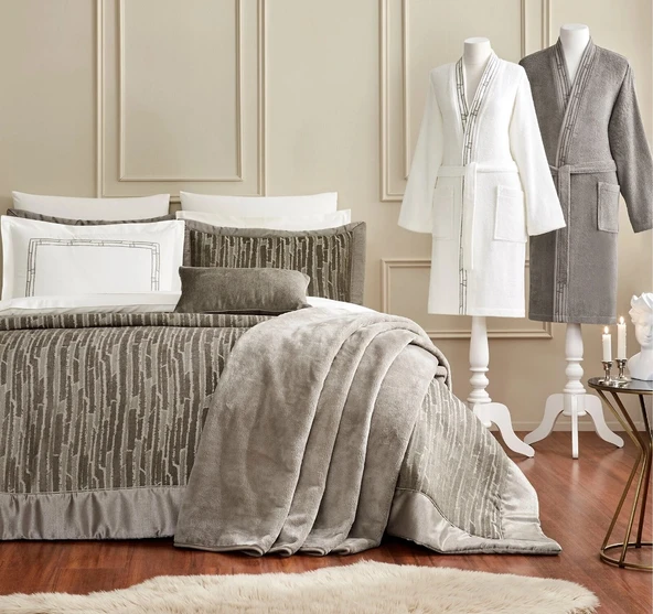 Özdilek Velluto 27 Parça Çeyiz Seti-Bej