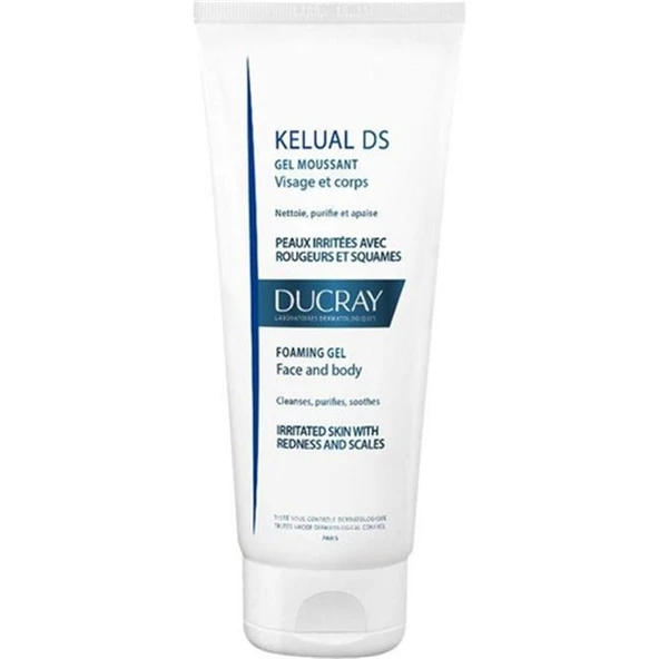 Ducray  Kelual DS Foaming Gel Face and Body 200 ml
