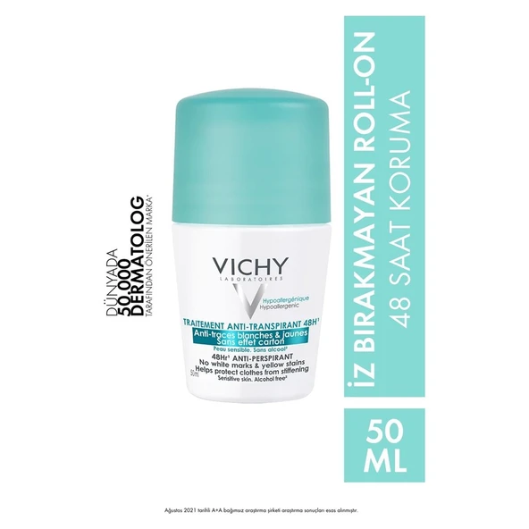 Vichy Yoğun Terleme Karşıtı 72 Saat Etkili Roll-On 50 ml