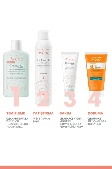 Avene  Cleanance Hydra Yatıştırıcı Temizleme Kremi 200 ml - 6