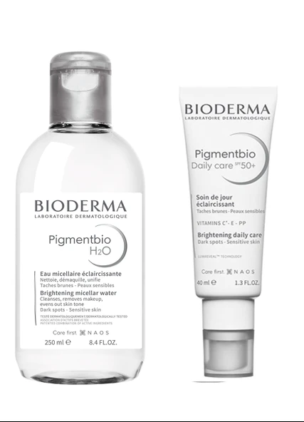 Bioderma Pigmentbio Daily Care Spf 50  + Bioderma Pigmentbio H2O 250 ml
