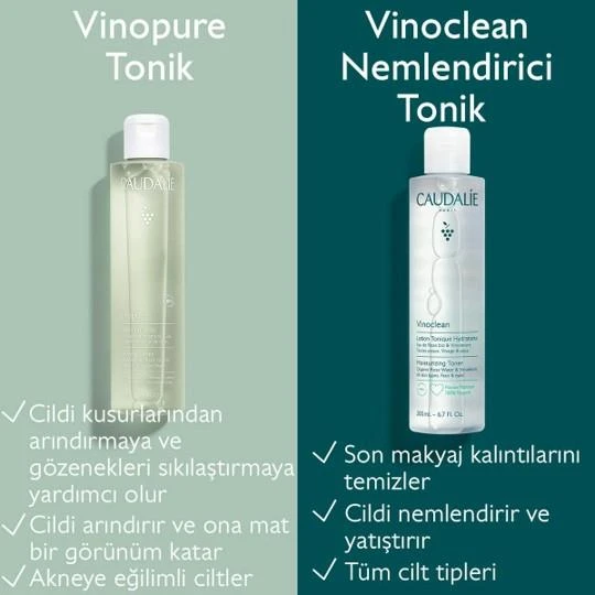 Caudalie Vinoclean Nemlendirici Tonik 400ml - 4