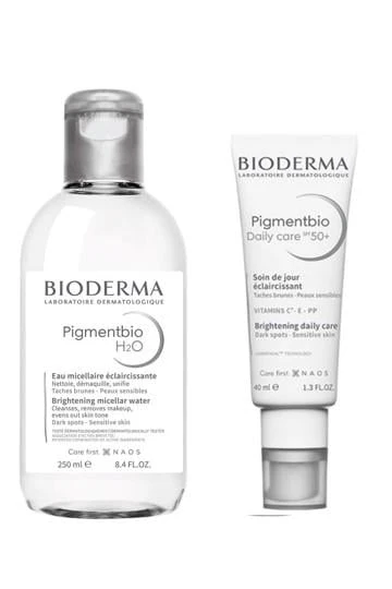 Bioderma  Pigmentbio Daily Care Spf 50 + Bioderma Pigmentbio H2O 250 ml ürün görseli