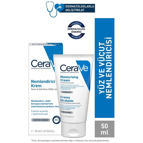 CeraVe Nemlendirici Krem 50 ml ürün görseli