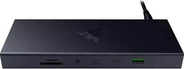 Razer Dock Siyah - USB 4 (14 Bağlantılı, Çift Ekran Destekli) - 3