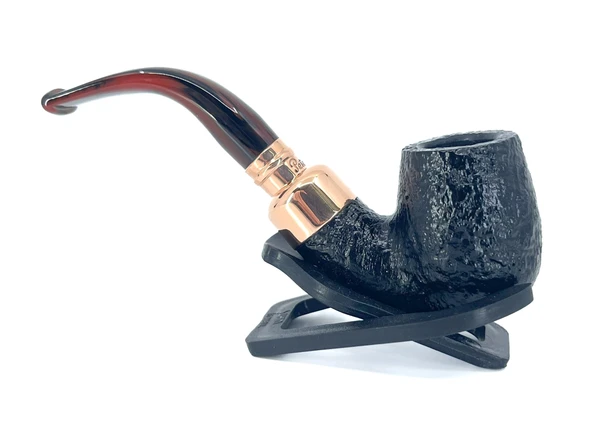 Peterson Christmas 2024 Copper Spigot Sandblasted X220 9mm. Filtreli Akrilik Saplı Pipo - 5