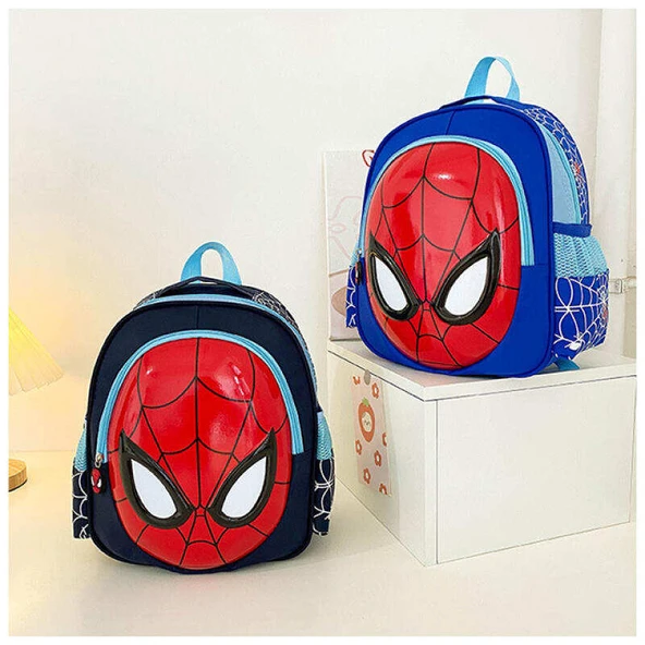Çocuk Sırt Çantası - 3D Spider-Man - Renk 2 - 4