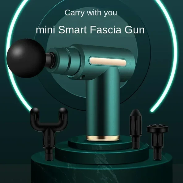 Mini Masaj Tabancası - Gri Dokunmatik Ekran - 3
