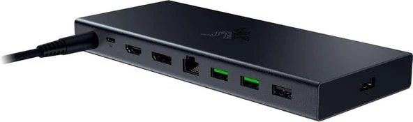 Razer Dock Siyah - USB 4 (14 Bağlantılı, Çift Ekran Destekli) - 2