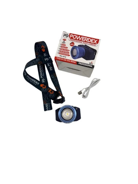 Powerdex PD-1572 20 Watt Profesyonel Sensörlü Kafa Feneri