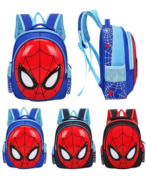 Çocuk Sırt Çantası - 3D Spider-Man - Renk 3 - 6