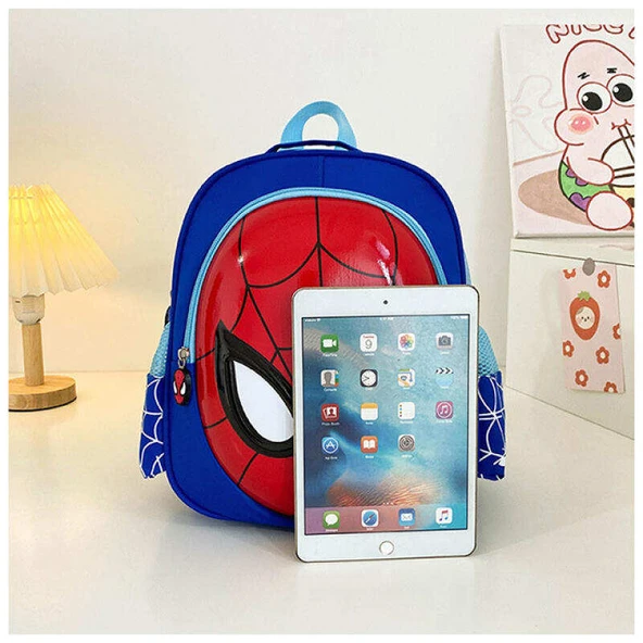 Çocuk Sırt Çantası - 3D Spider-Man - Renk 1 - 5