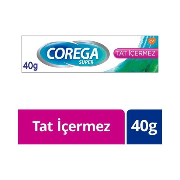 Corega Tat İçermez Diş Protezi Yapıştırıcı Krem 40 gr