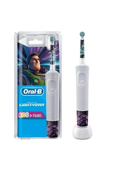 Oral-B D100 Lightyear Şarjlı Çocuk Diş Fırçası – Disney Temalı Elektrikli Fırça (3+ Yaş)