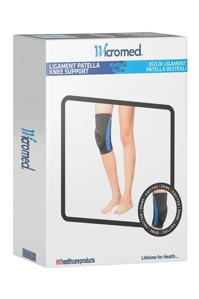 Wicromed Ligamet Patella Destekli Örgü Dizlik Large