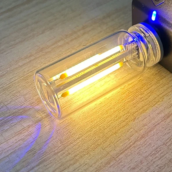 USB LED Araç İç Mekan Atmosfer Gece Lambası - 2700K Sıcak Işık
