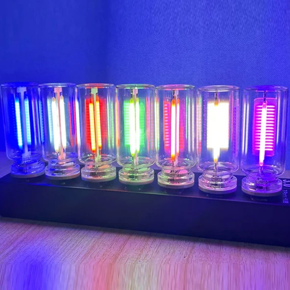 USB LED Araç İç Mekan Atmosfer Gece Lambası - 4000K - 6