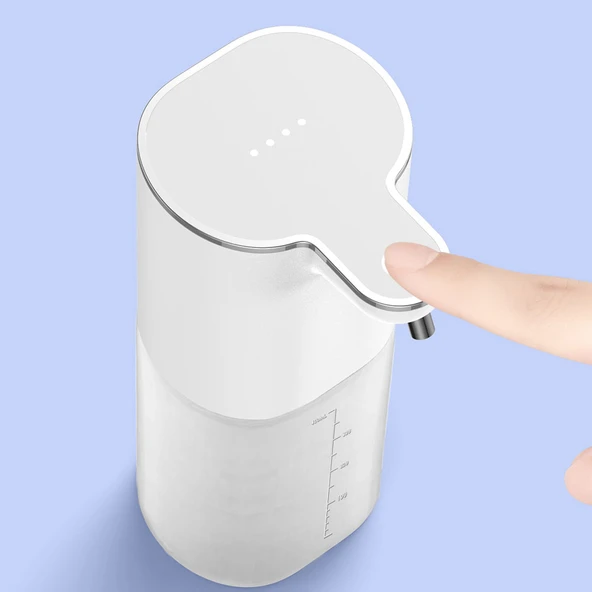 400ml Otomatik Sabun Dispenseri - Sprey Tipi - USB Şarjlı - Infrared Sensör - Ayarlanabilir - 6