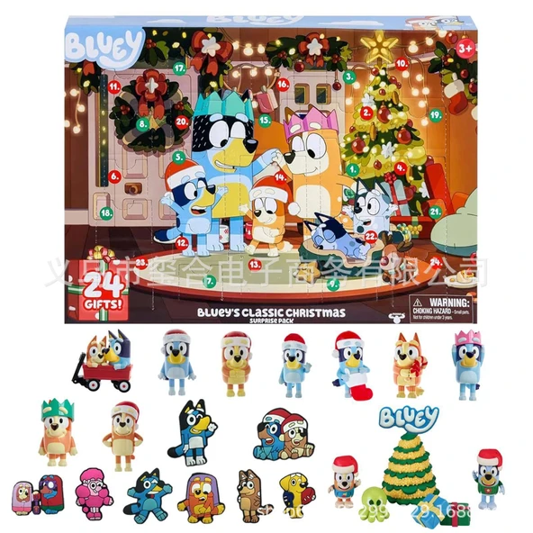 Moose Advent Takvimi - Mavi - Renk 5