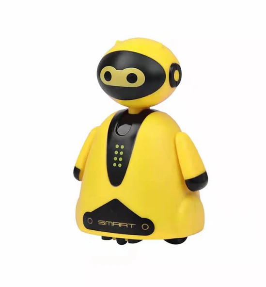 İndüktif Robot Araba Penguen Oyuncak - Sarı Robot