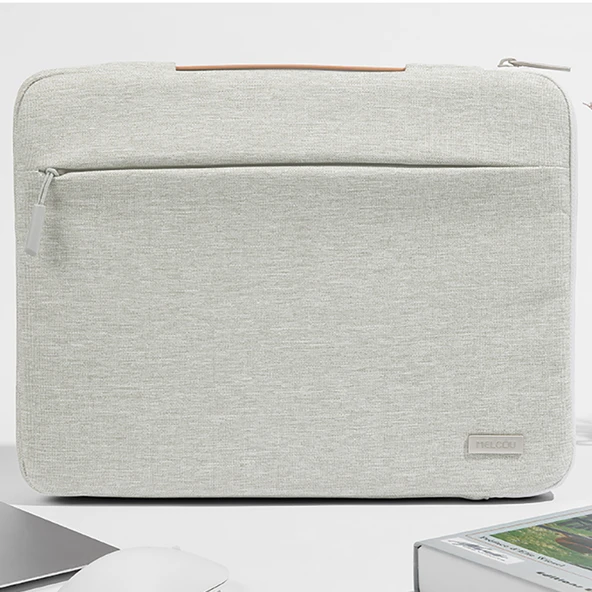 Laptop Kılıfı - Açık Gri - 14 İnç