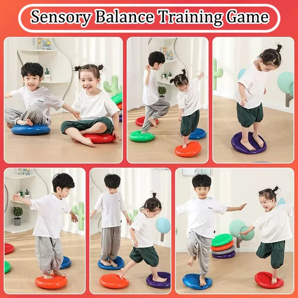 Montessori Denge Taşı Şişme Yastık - A Renk - 3