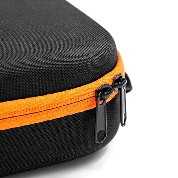 Taşınabilir Oxford Uzun Depolama Çantası - Alet Çantası - Makyaj - Büyük Kapasite - 33 cm - 4
