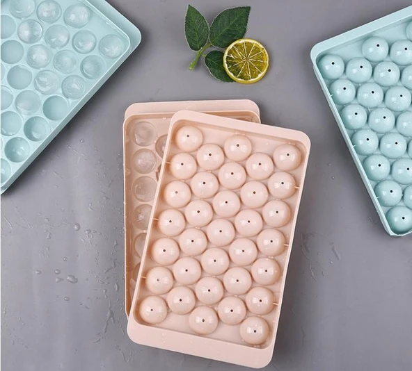 33 Hazneli Küre Buz Kalıbı 2 Renk ürün görseli 1