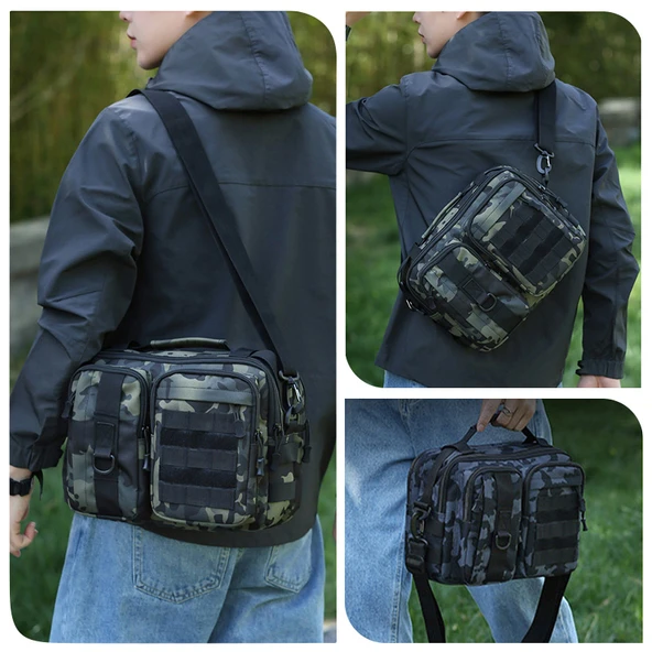 Taktik Molle Askılı Çanta - Siyah CP - 4
