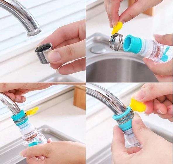 Oynar Başlıklı  Pervaneli Taşlı Musluk Başlığı - 3