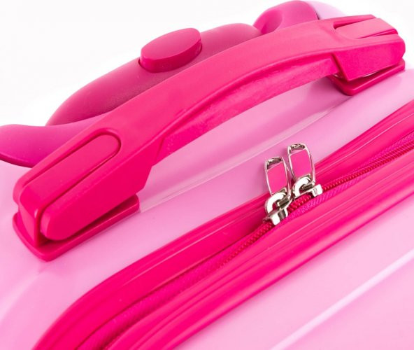 Mçs Pembe Çocuk Valizi Kabin Boy 456234 - 5