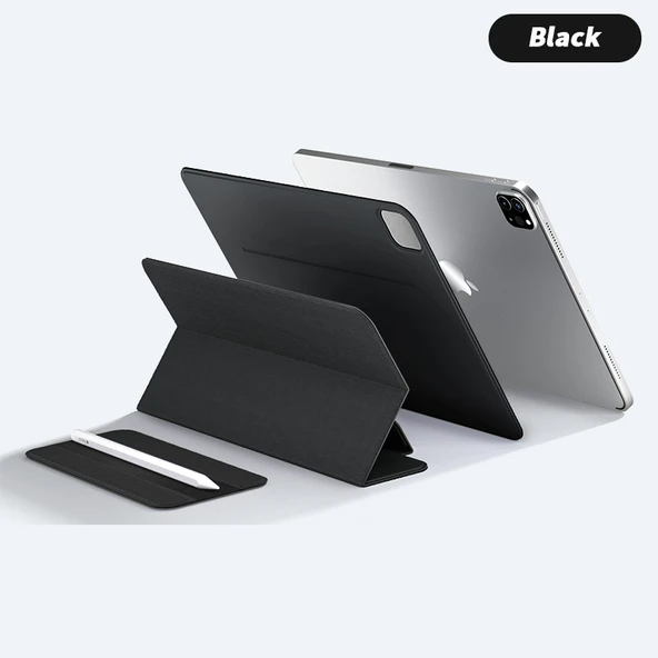 iPad Pro 7 13 2024 Siyah Koruyucu Kılıf