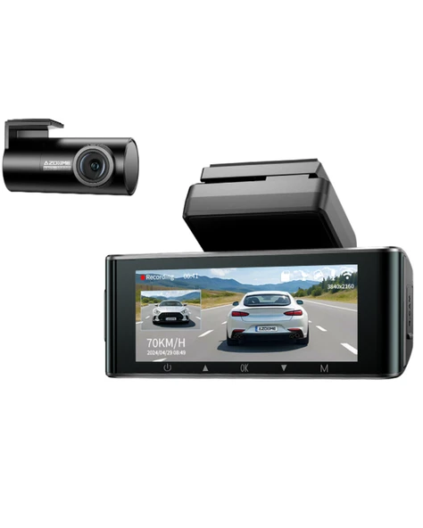 Azdome M550 Pro 4K Çift Kameralı Araç Kamerası WiFi GPS Gece Görüşü Park Modu Türkiye Garantili - 6