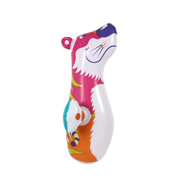 Şişme Tumbler Yumruk Torbası - Kaplan - 98x44 CM