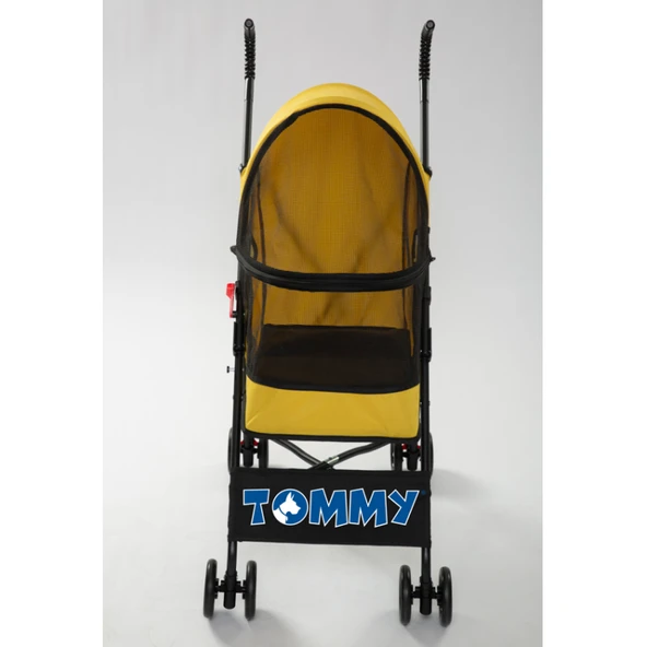 Tommy Evcil Hayvan Arabası Sarı 60*43*94cm Max 15kg - 2