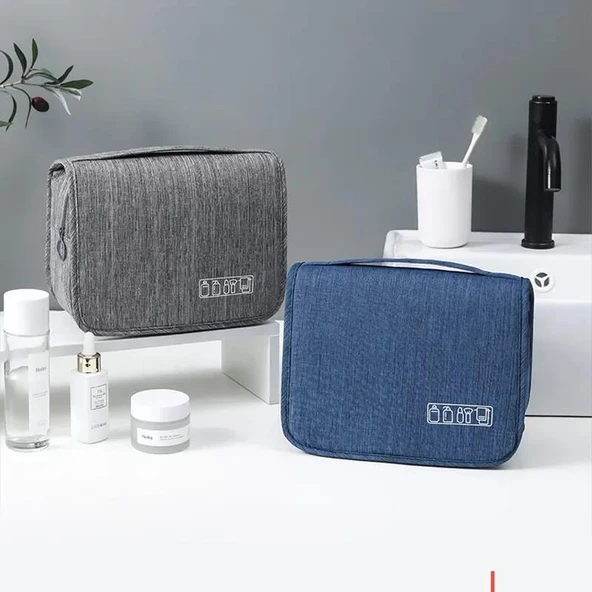 Su Geçirmez Seyahat Organizer Çantası - Mavi - 3