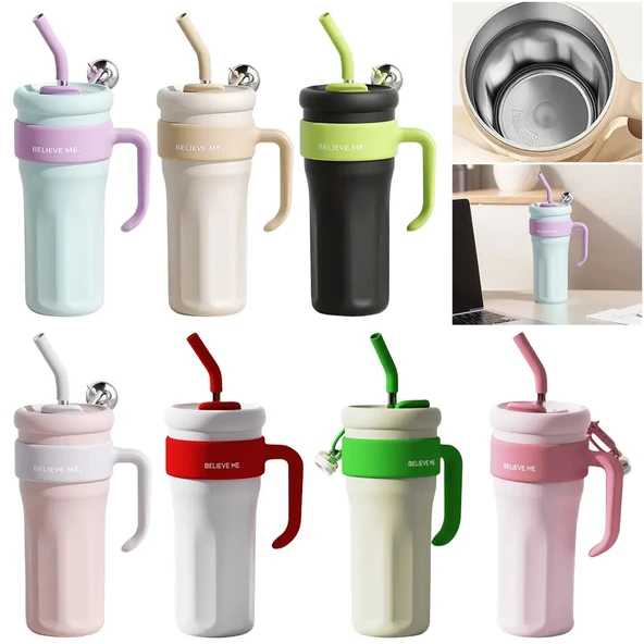1.25L Izolasyonlu Su Şişesi - Açık Pembe - 8