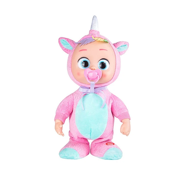 Ağlayan Bebek Müzik Oyuncağı - Tekboynuz Bebek Mor - 7