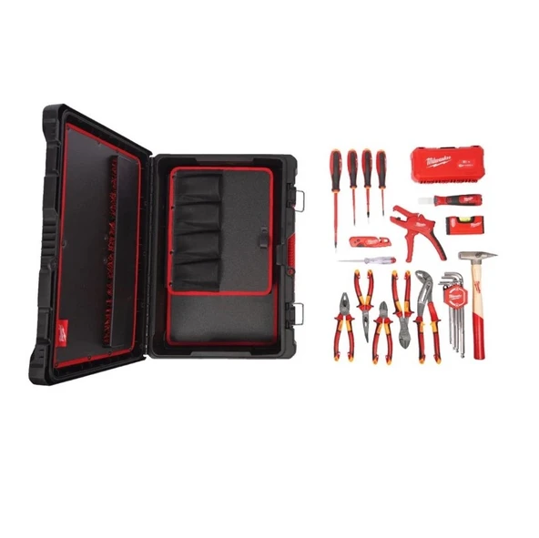 Milwaukee Packout Elektrikçi Set 62 Parça 4932499466 - 5
