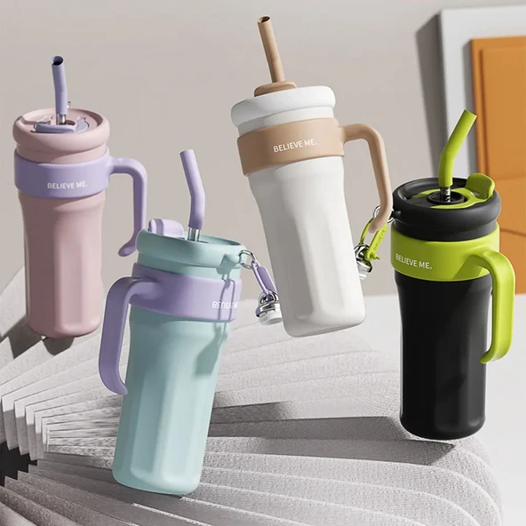 1.25L Izolasyonlu Su Şişesi - Yeşil - 3