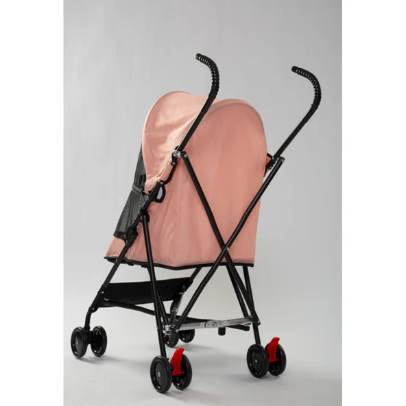 Tommy Evcil Hayvan Arabası Pembe 60*43*94cm Max 15kg - 3