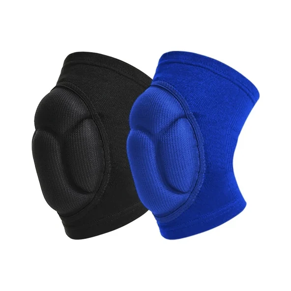 Spor Kalınlaştırma Dizlikleri - Siyah - S (40KG Altı) - 7