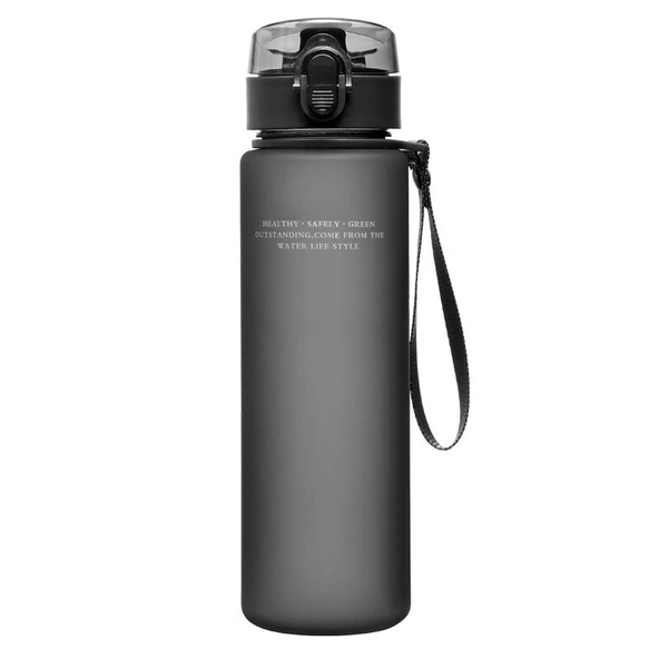 Sızdırmaz Spor Şişesi - Kırmızı - 560ml - 4