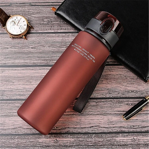 Sızdırmaz Spor Şişesi - Kırmızı - 560ml