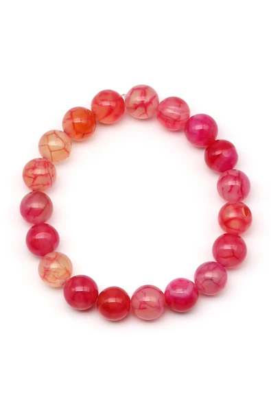 Akik Doğal Taş Bileklik 10 mm Küre Kesim - Resim 2