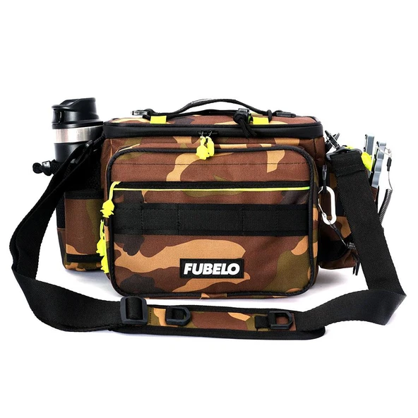 Fubelo Sider Balıkçı Çantası - Kahve - 2