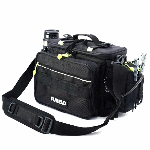 Fubelo Sider Balıkçı Çantası - Siyah ürün görseli